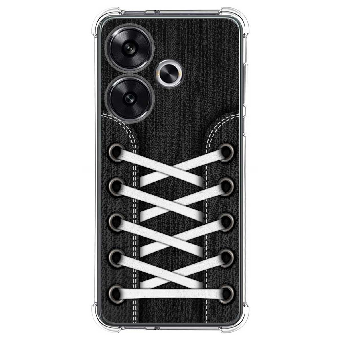 Funda Silicona Antigolpes para Xiaomi Poco F6 5G diseño Zapatillas 02 Dibujos