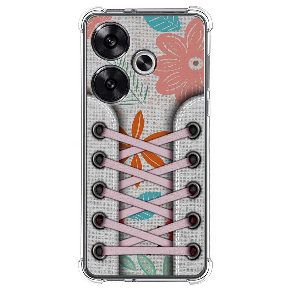 Funda Silicona Antigolpes para Xiaomi Poco F6 5G diseño Zapatillas 09 Dibujos