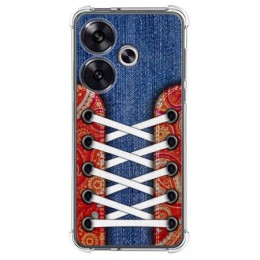Funda Silicona Antigolpes para Xiaomi Poco F6 5G diseño Zapatillas 11 Dibujos