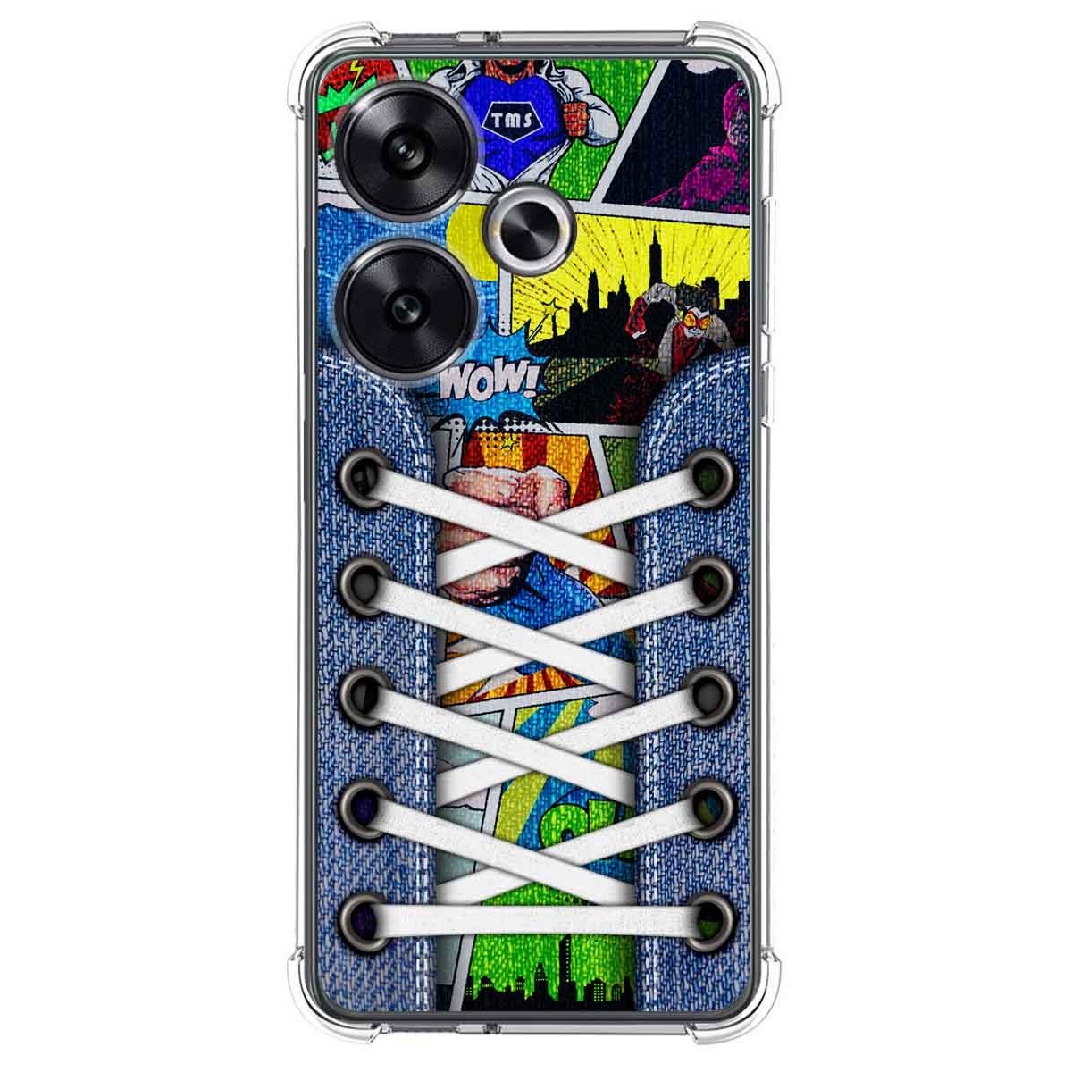 Funda Silicona Antigolpes para Xiaomi Poco F6 5G diseño Zapatillas 14 Dibujos