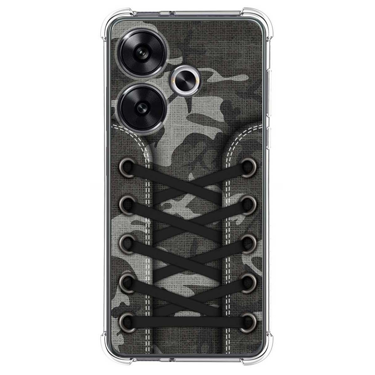 Funda Silicona Antigolpes para Xiaomi Poco F6 5G diseño Zapatillas 15 Dibujos