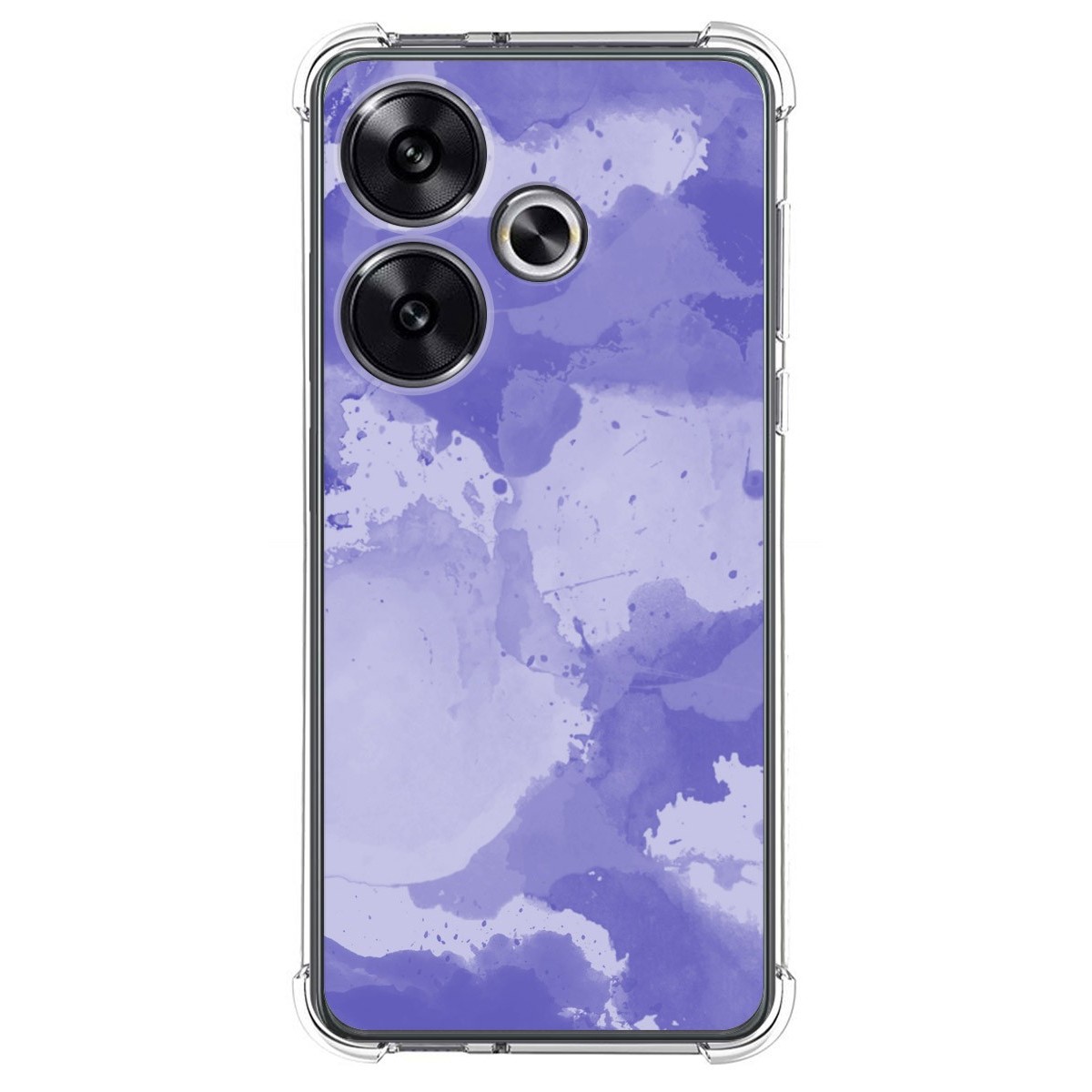 Funda Silicona Antigolpes para Xiaomi Poco F6 5G diseño Acuarela 01 Dibujos