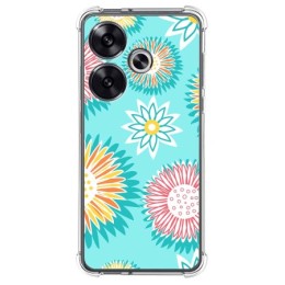 Funda Silicona Antigolpes para Xiaomi Poco F6 5G diseño Flores 05 Dibujos