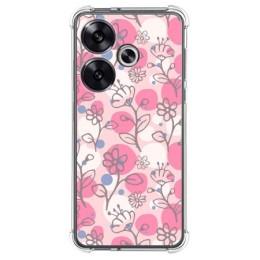 Funda Silicona Antigolpes para Xiaomi Poco F6 5G diseño Flores 07 Dibujos