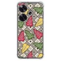 Funda Silicona Antigolpes para Xiaomi Poco F6 5G diseño Flores 11 Dibujos