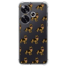 Funda Silicona Antigolpes para Xiaomi Poco F6 5G diseño Perros 09 Dibujos