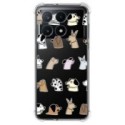Funda Silicona Antigolpes para Xiaomi Poco F6 Pro 5G diseño Perros Dibujos