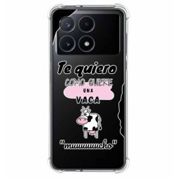 Funda Silicona Antigolpes para Xiaomi Poco F6 Pro 5G diseño Vaca Dibujos