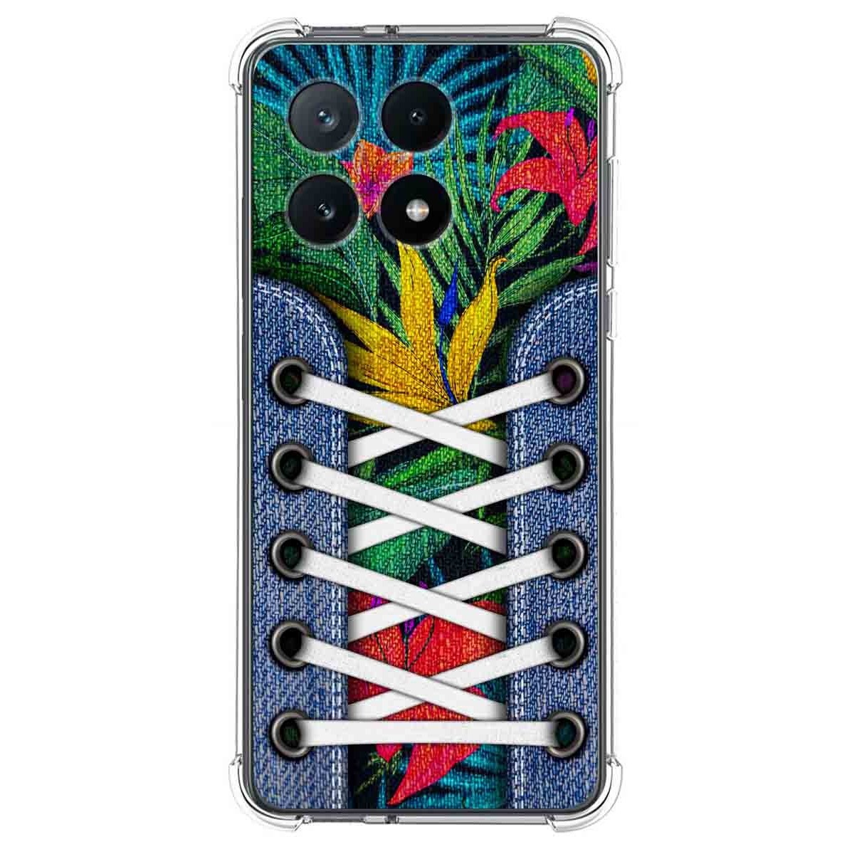 Funda Silicona Antigolpes para Xiaomi Poco F6 Pro 5G diseño Zapatillas 12 Dibujos