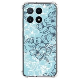 Funda Silicona Antigolpes para Xiaomi Poco F6 Pro 5G diseño Flores 03 Dibujos