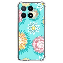 Funda Silicona Antigolpes para Xiaomi Poco F6 Pro 5G diseño Flores 05 Dibujos