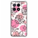 Funda Silicona Antigolpes para Xiaomi Poco F6 Pro 5G diseño Flores 09 Dibujos