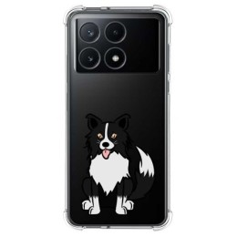 Funda Silicona Antigolpes para Xiaomi Poco F6 Pro 5G diseño Perros 01 Dibujos