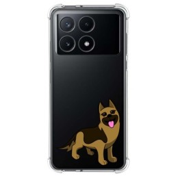 Funda Silicona Antigolpes para Xiaomi Poco F6 Pro 5G diseño Perros 03 Dibujos
