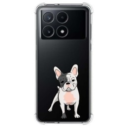 Funda Silicona Antigolpes para Xiaomi Poco F6 Pro 5G diseño Perros 06 Dibujos