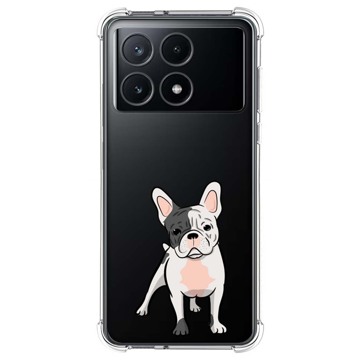 Funda Silicona Antigolpes para Xiaomi Poco F6 Pro 5G diseño Perros 06 Dibujos