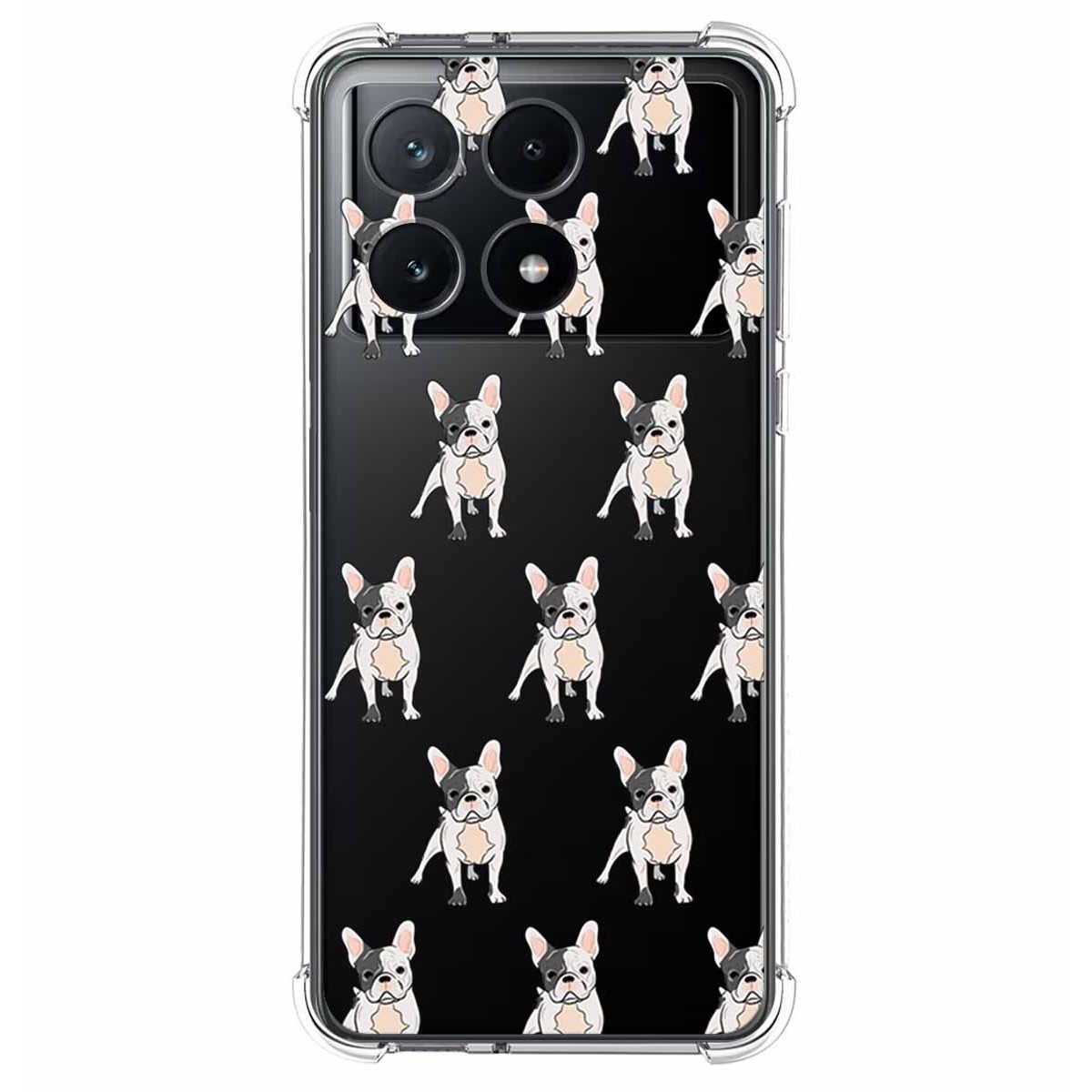 Funda Silicona Antigolpes para Xiaomi Poco F6 Pro 5G diseño Perros 12 Dibujos