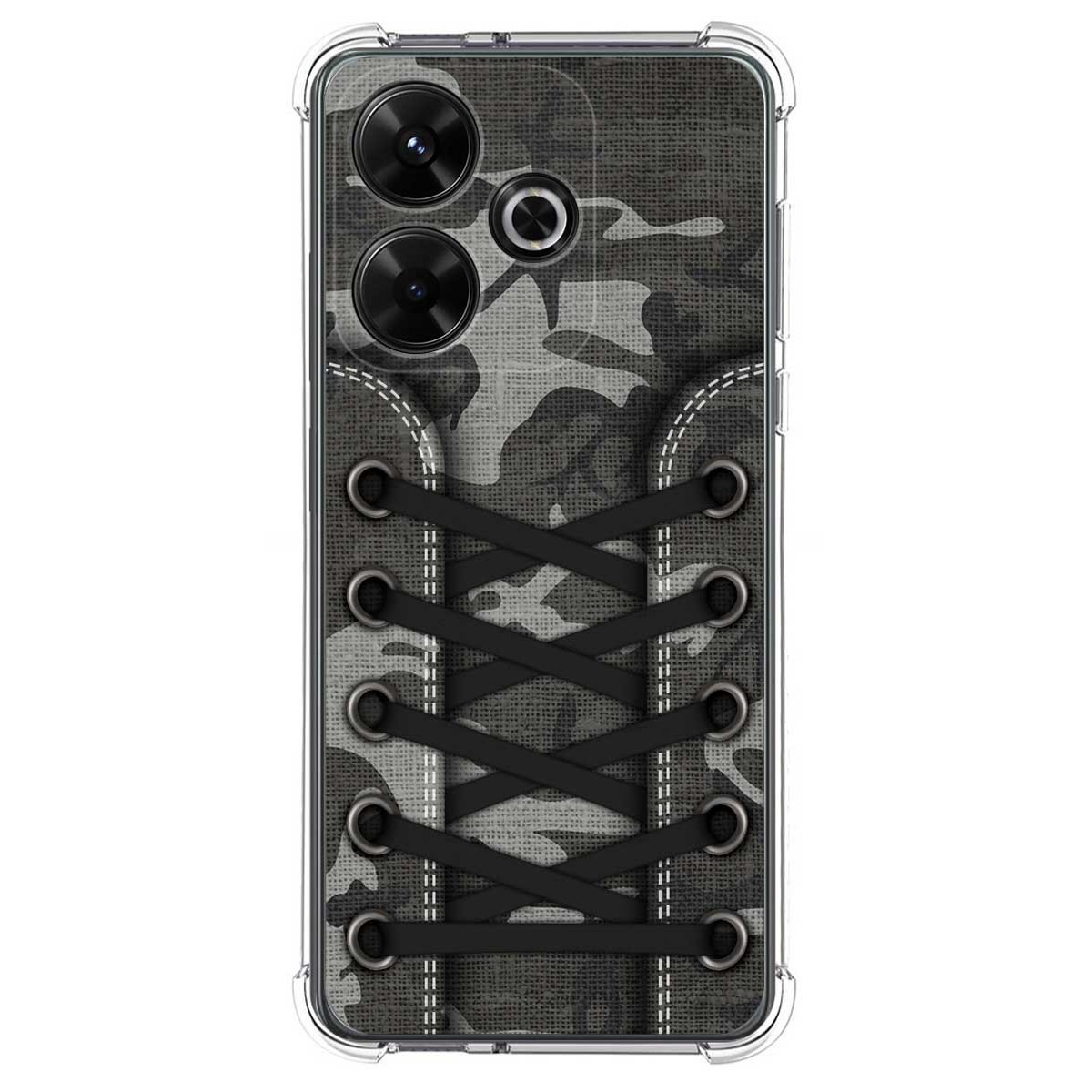 Funda Silicona Antigolpes para Xiaomi Poco M6 4G diseño Zapatillas 15 Dibujos