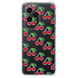 Funda Silicona Antigolpes para Huawei Honor 200 Lite 5G diseño Cerezas Dibujos