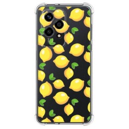 Funda Silicona Antigolpes para Huawei Honor 200 Lite 5G diseño Limones Dibujos