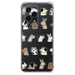 Funda Silicona Antigolpes para Huawei Honor 200 Lite 5G diseño Perros Dibujos