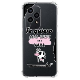 Funda Silicona Antigolpes para Huawei Honor 200 Lite 5G diseño Vaca Dibujos