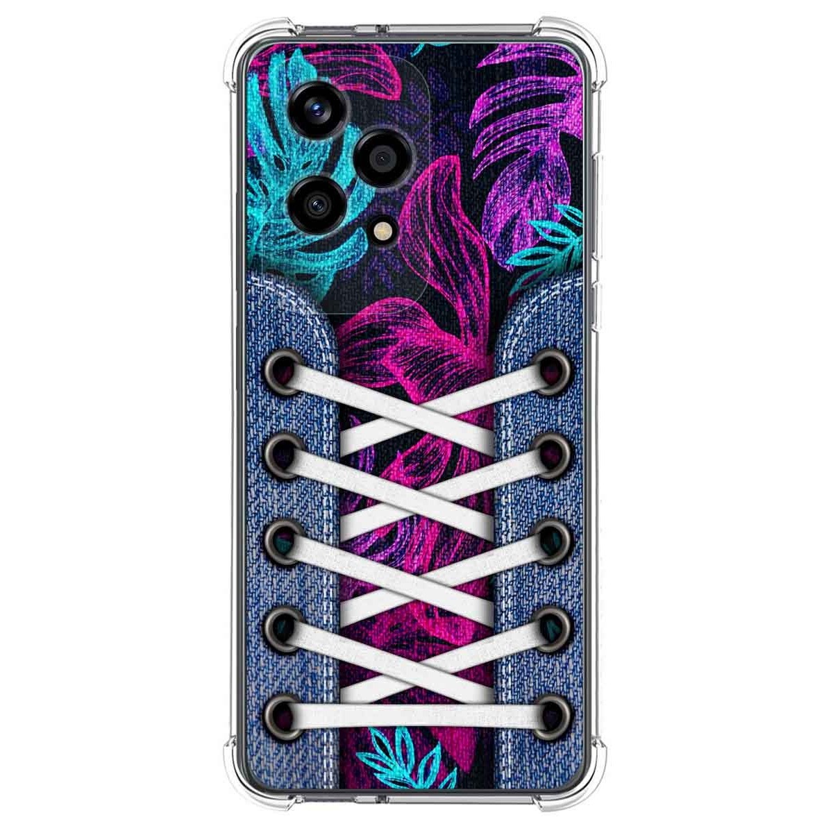 Funda Silicona Antigolpes para Huawei Honor 200 Lite 5G diseño Zapatillas 07 Dibujos