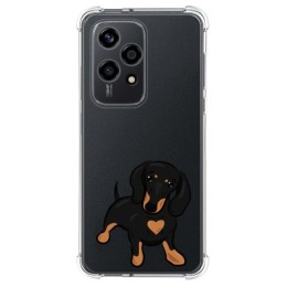 Funda Silicona Antigolpes para Huawei Honor 200 Lite 5G diseño Perros 04 Dibujos