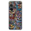 Funda Silicona Antigolpes para Realme GT 6 / GT 6T 5G diseño Flores 04 Dibujos