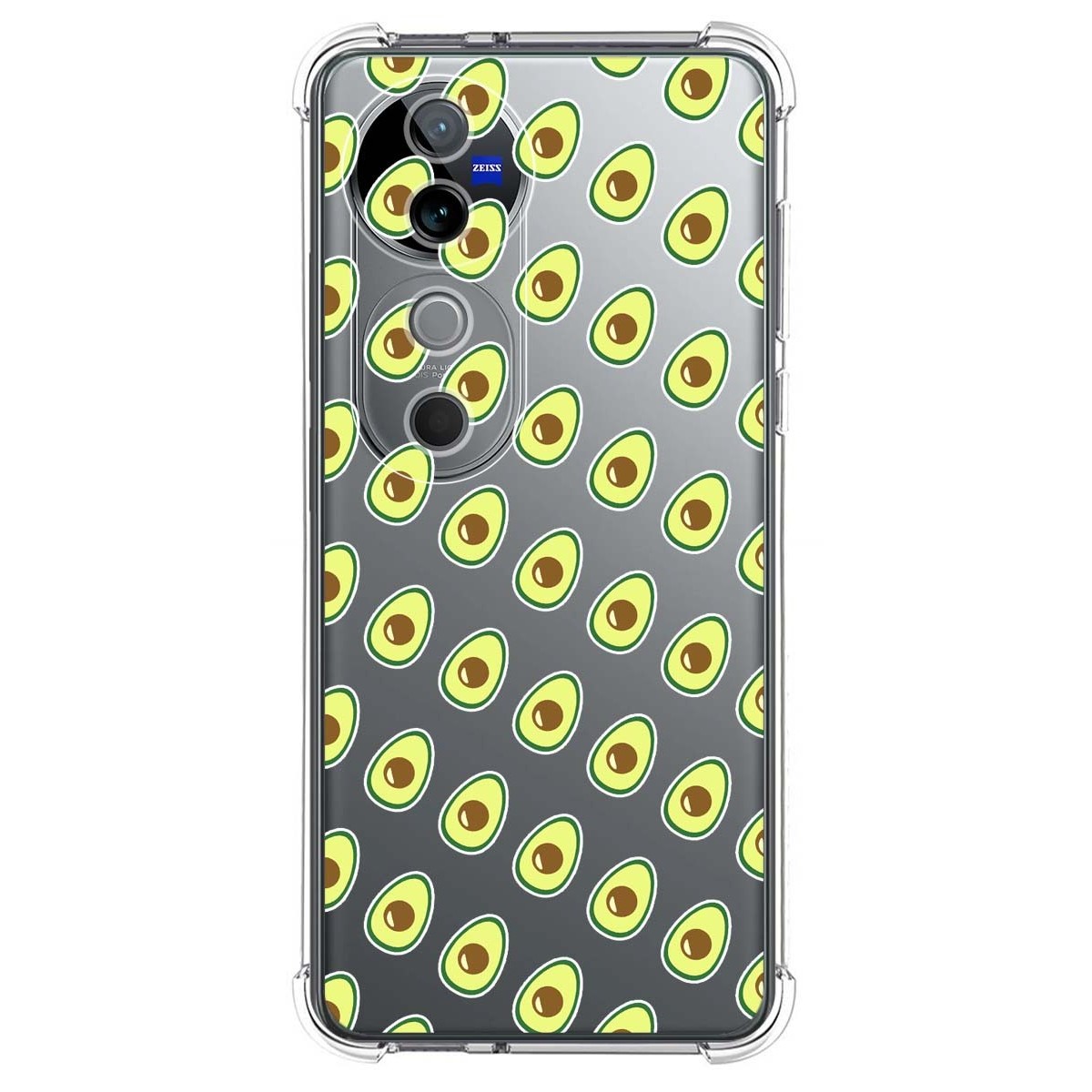 Funda Silicona Antigolpes para Vivo V40 5G diseño Aguacate Dibujos
