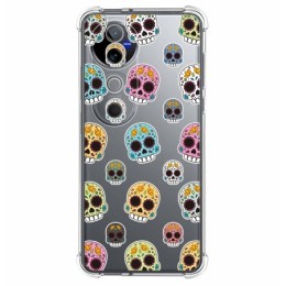 Funda Silicona Antigolpes para Vivo V40 5G diseño Catrina Dibujos