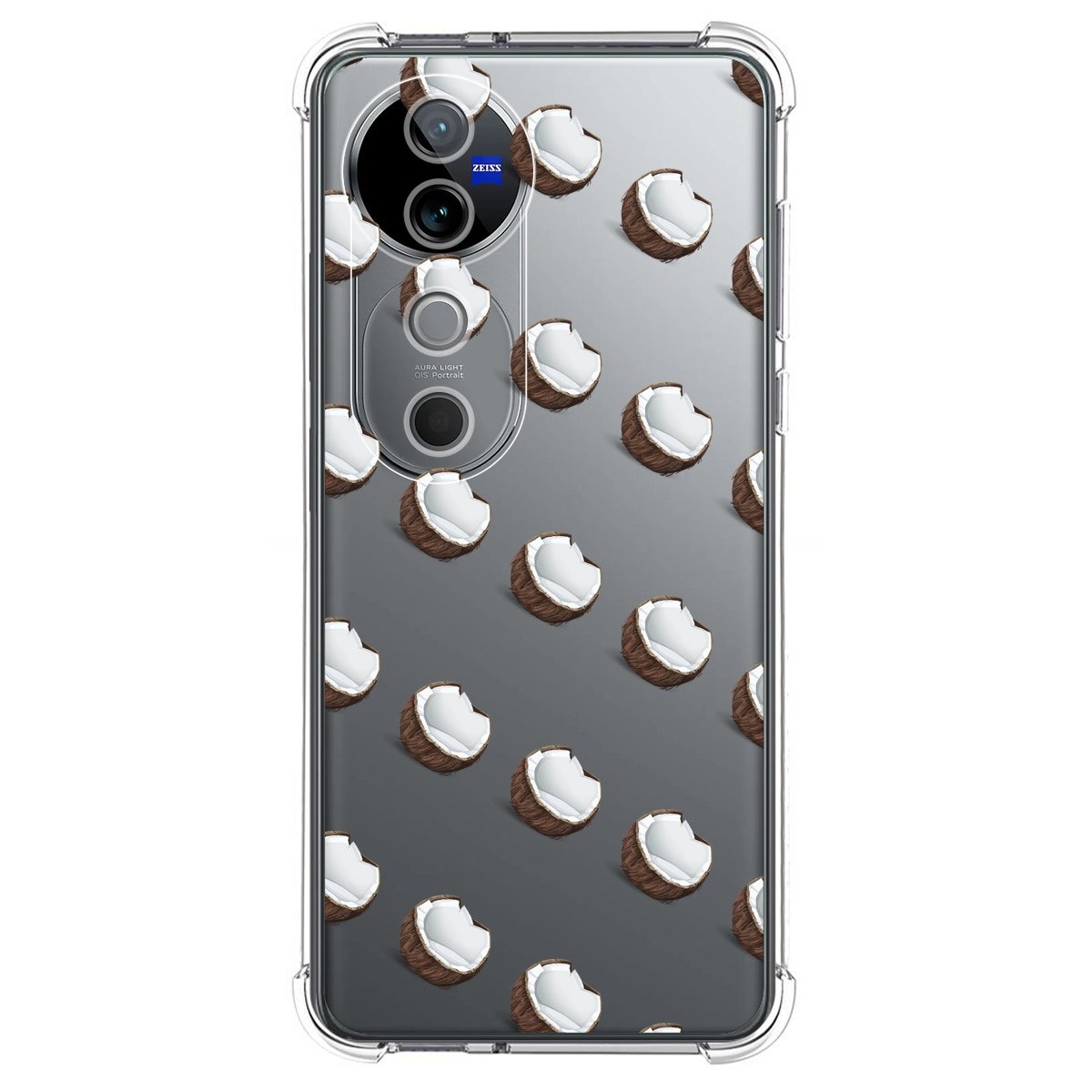 Funda Silicona Antigolpes para Vivo V40 5G diseño Cocos Dibujos