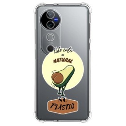 Funda Silicona Antigolpes para Vivo V40 5G diseño Culo Natural Dibujos