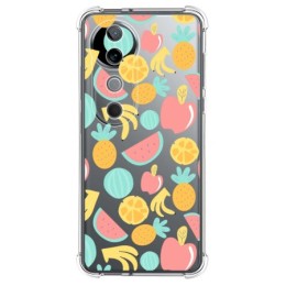 Funda Silicona Antigolpes para Vivo V40 5G diseño Frutas 02 Dibujos