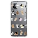 Funda Silicona Antigolpes para Vivo V40 5G diseño Perros Dibujos