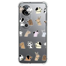 Funda Silicona Antigolpes para Vivo V40 5G diseño Perros Dibujos