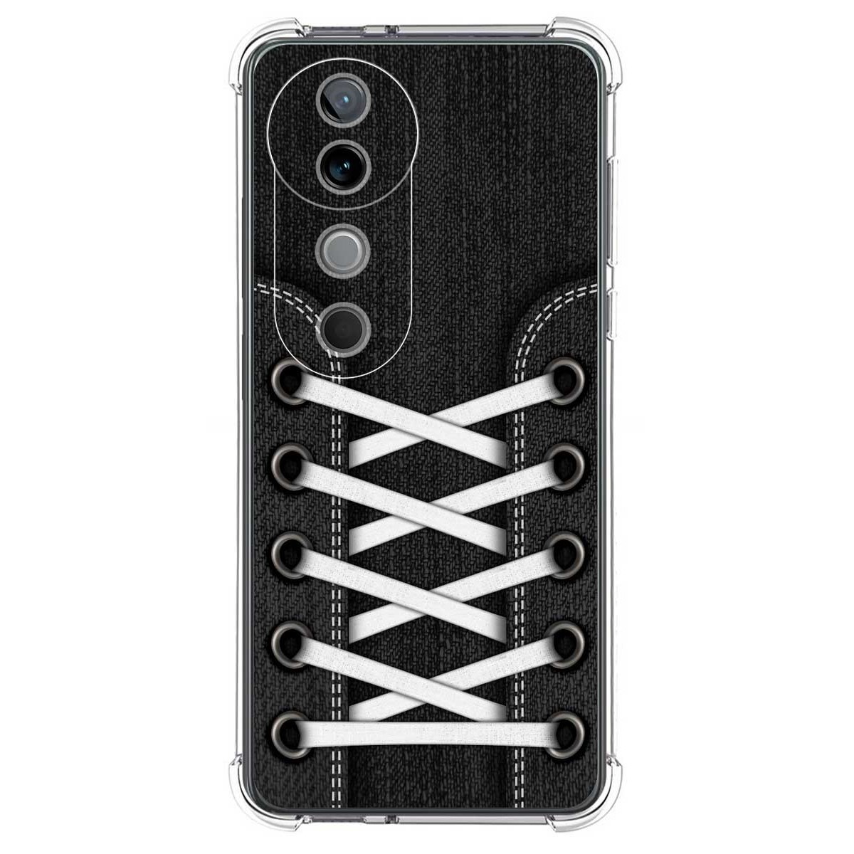 Funda Silicona Antigolpes para Vivo V40 5G diseño Zapatillas 02 Dibujos