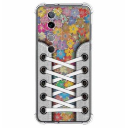 Funda Silicona Antigolpes para Vivo V40 5G diseño Zapatillas 05 Dibujos