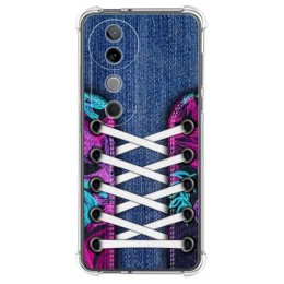 Funda Silicona Antigolpes para Vivo V40 5G diseño Zapatillas 06 Dibujos
