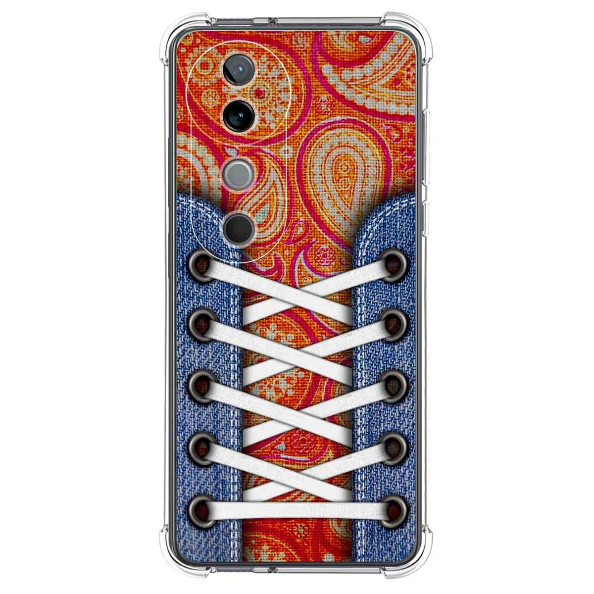 Funda Silicona Antigolpes para Vivo V40 5G diseño Zapatillas 10 Dibujos