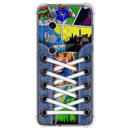 Funda Silicona Antigolpes para Vivo V40 5G diseño Zapatillas 14 Dibujos