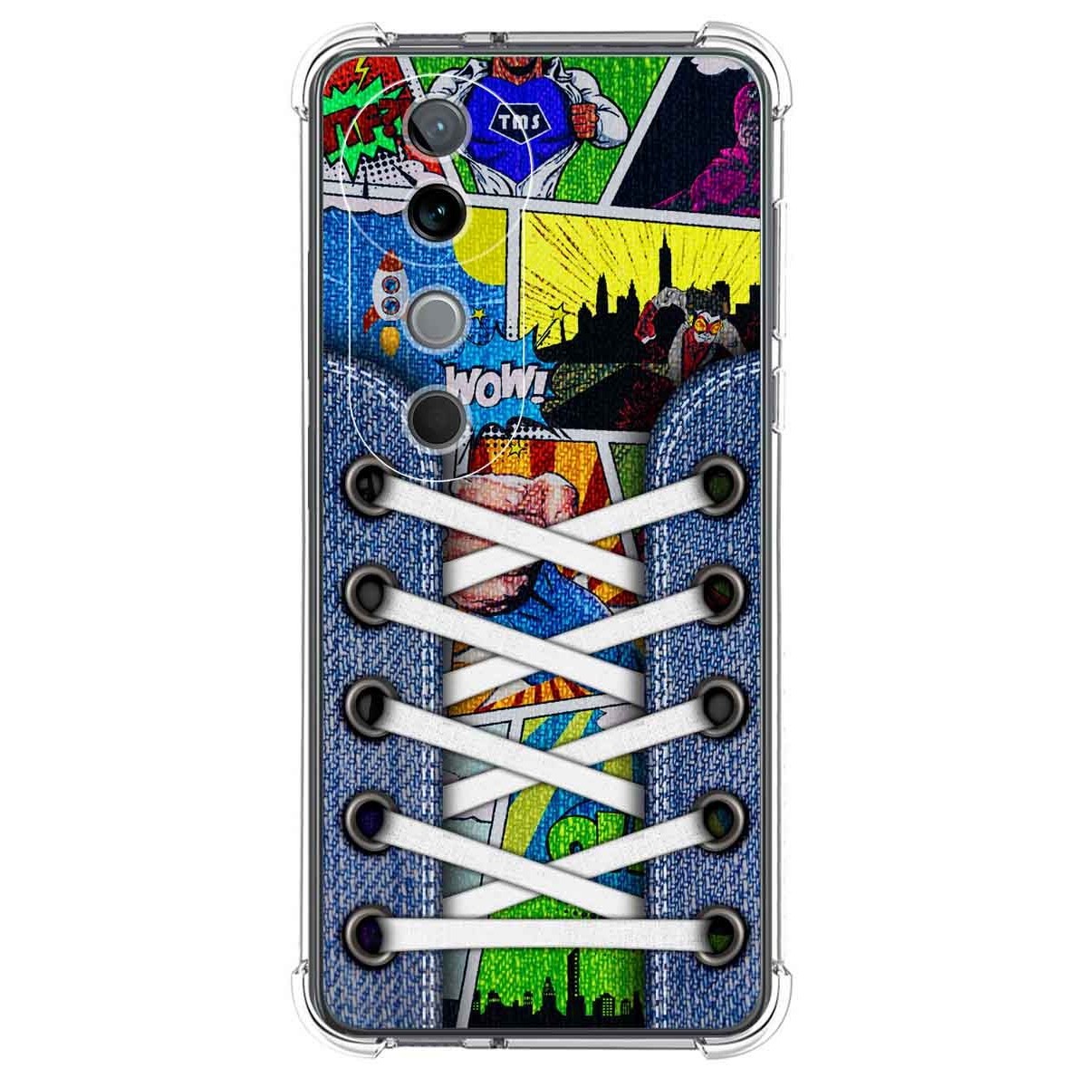 Funda Silicona Antigolpes para Vivo V40 5G diseño Zapatillas 14 Dibujos