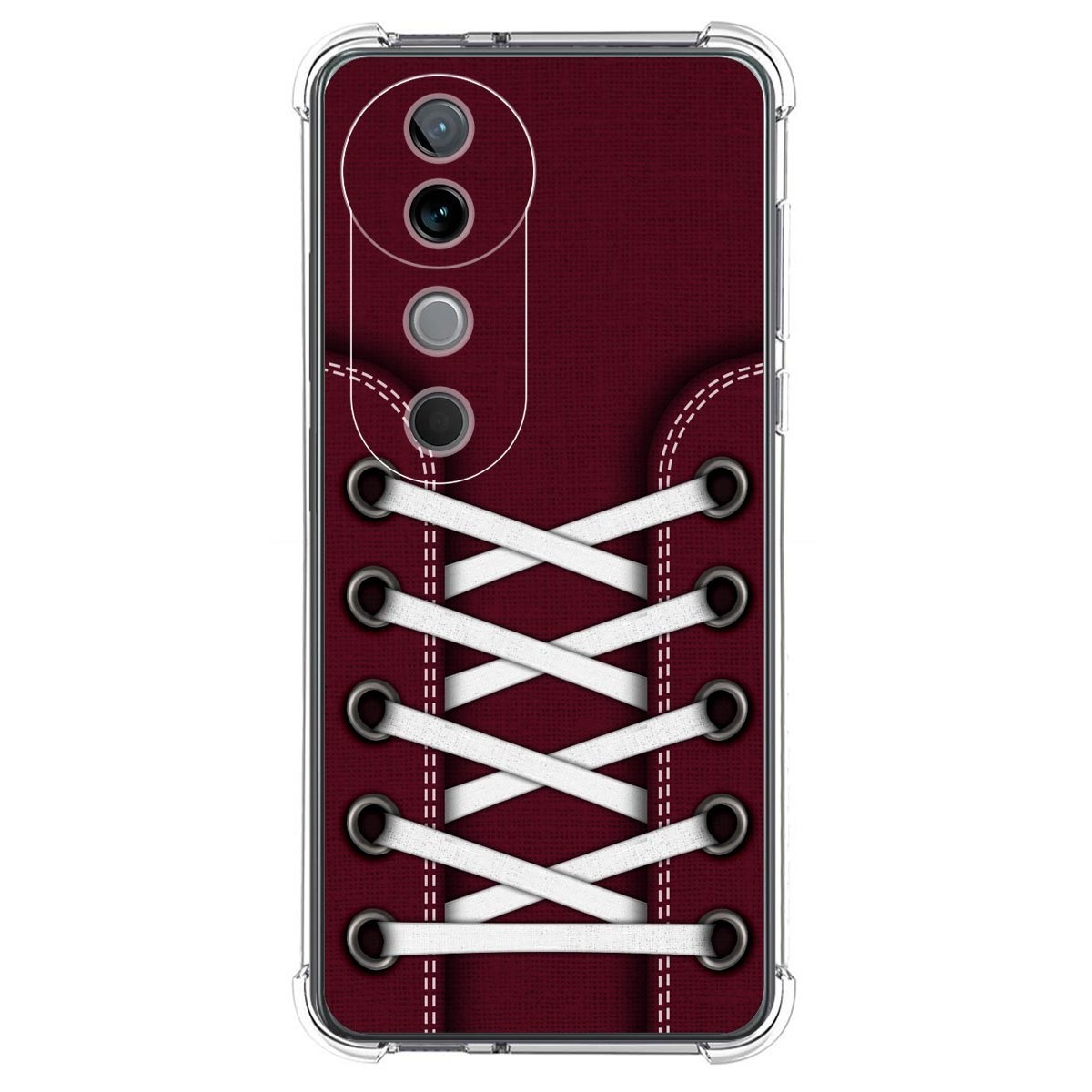 Funda Silicona Antigolpes para Vivo V40 5G diseño Zapatillas 17 Dibujos