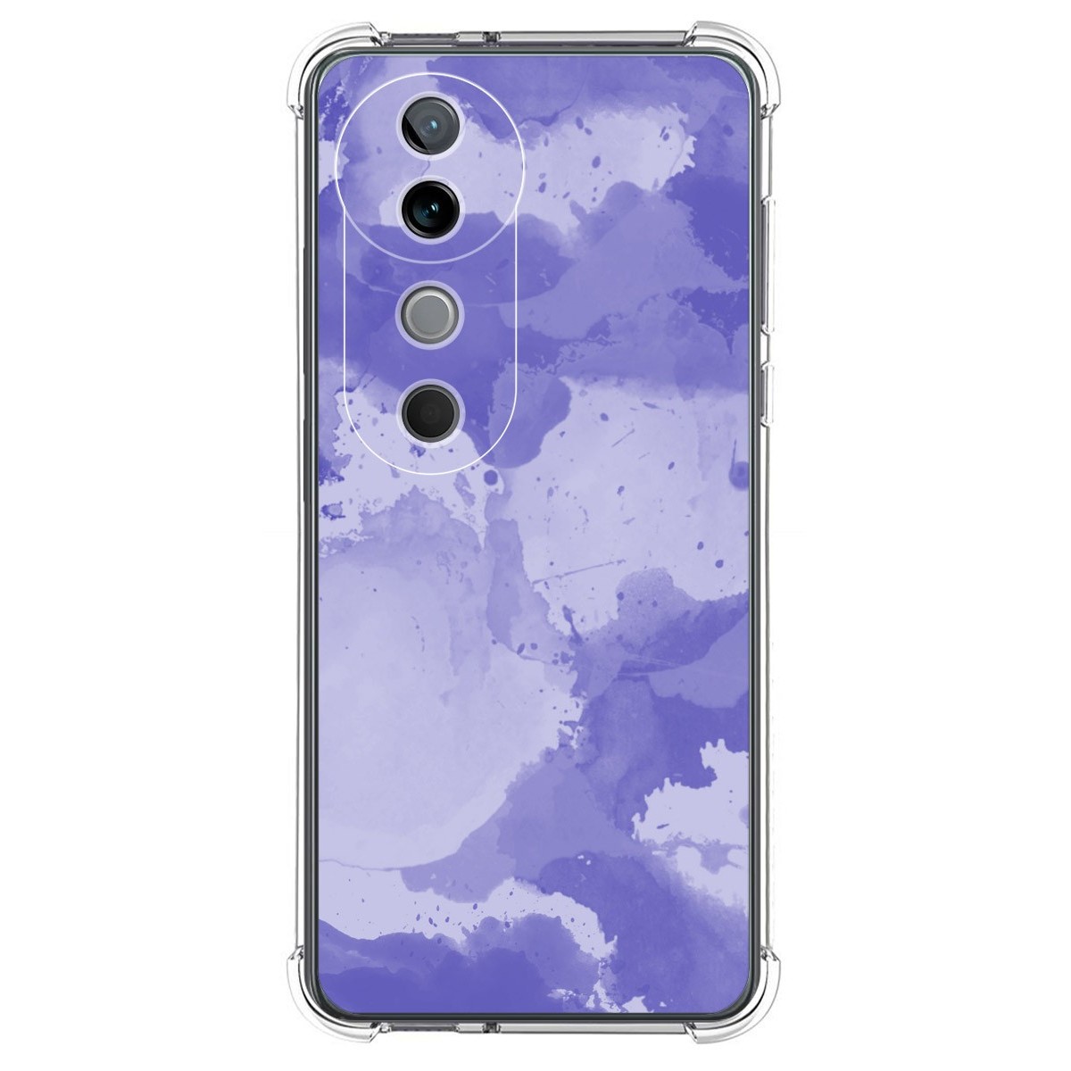 Funda Silicona Antigolpes para Vivo V40 5G diseño Acuarela 01 Dibujos