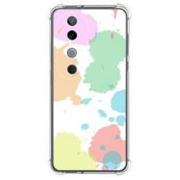 Funda Silicona Antigolpes para Vivo V40 5G diseño Acuarela 05 Dibujos