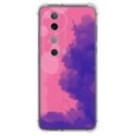 Funda Silicona Antigolpes para Vivo V40 5G diseño Acuarela 07 Dibujos