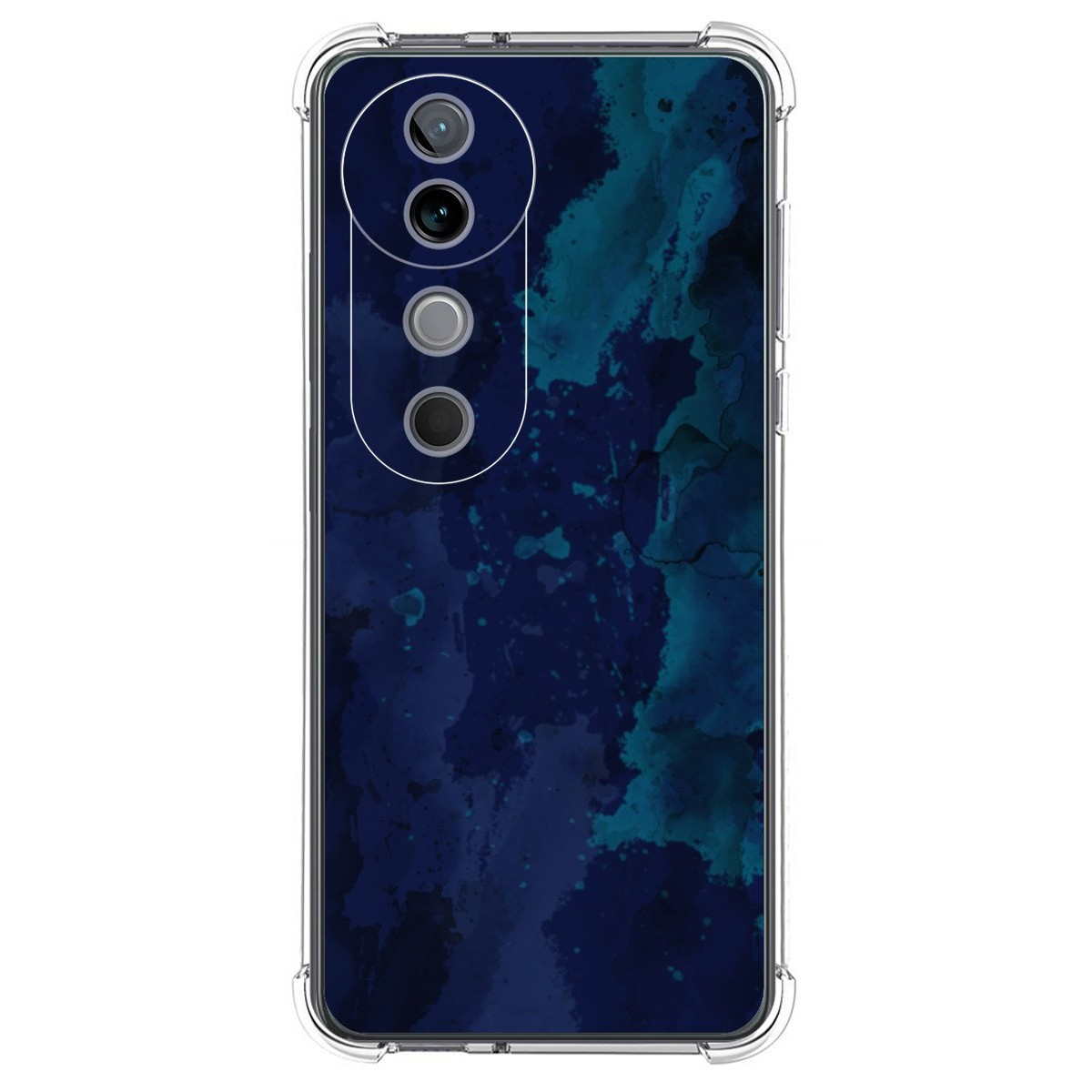 Funda Silicona Antigolpes para Vivo V40 5G diseño Acuarela 13 Dibujos