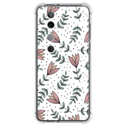 Funda Silicona Antigolpes para Vivo V40 5G diseño Flores 01 Dibujos