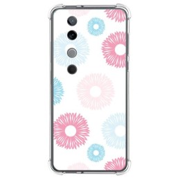 Funda Silicona Antigolpes para Vivo V40 5G diseño Flores 06 Dibujos
