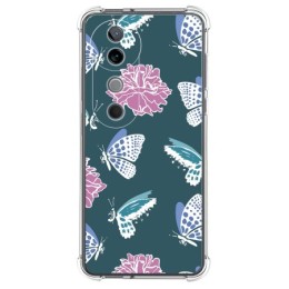 Funda Silicona Antigolpes para Vivo V40 5G diseño Flores 10 Dibujos